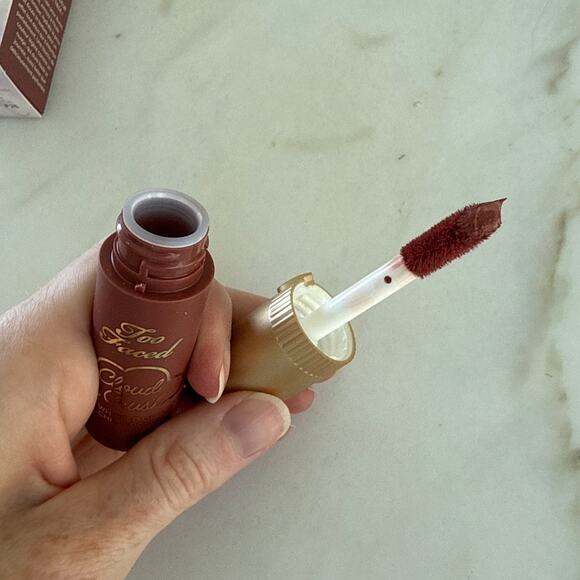 Too Faced Cloud Crush Whipped Lip and Cheek Color Milk & Cookies - Picture 3 of 3